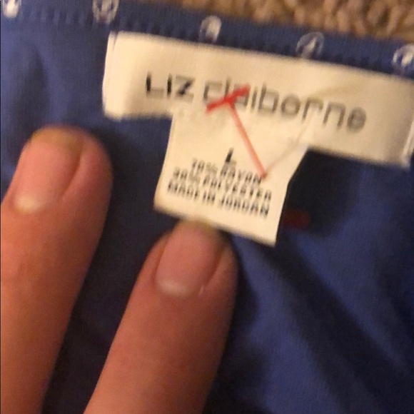 Liz Claiborne Tank Top - Picture 3 of 3